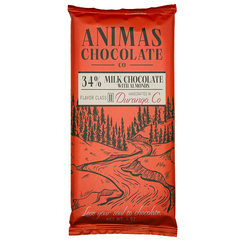 34% Milk Chocolate with Almonds
