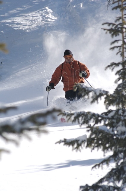 Powder Skiing