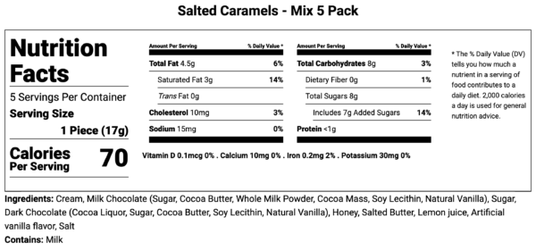 Salted Caramels Mix - Image 6